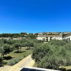  Appartement Lou Olivie, Climatise Avec Piscine Aux Pieds Alpilles